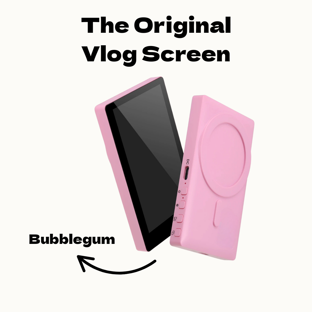 The Original Vlog Screen✦